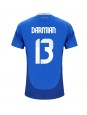 Itálie Matteo Darmian #13 Domácí Dres ME 2024 Krátký Rukáv